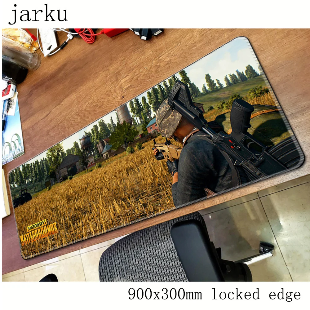 Игровой коврик для мыши pubg 900x300 мм большой игровой ноутбука аксессуары