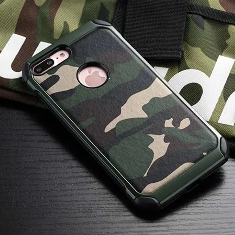 Армейский Камуфляжный узор чехол для телефона для iPhone 11 Pro Max X XS Max XR 7 8 6 6s Plus 5 5S SE жесткий пластиковый защитный чехол - Цвет: woodland camouflage