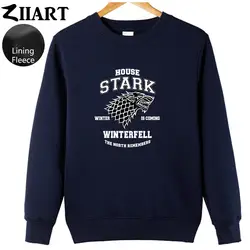 Скоро зима direwolf дом STARK sigil волки winterfell the north помнит девушки женщина флисовая толстовка ZIIART