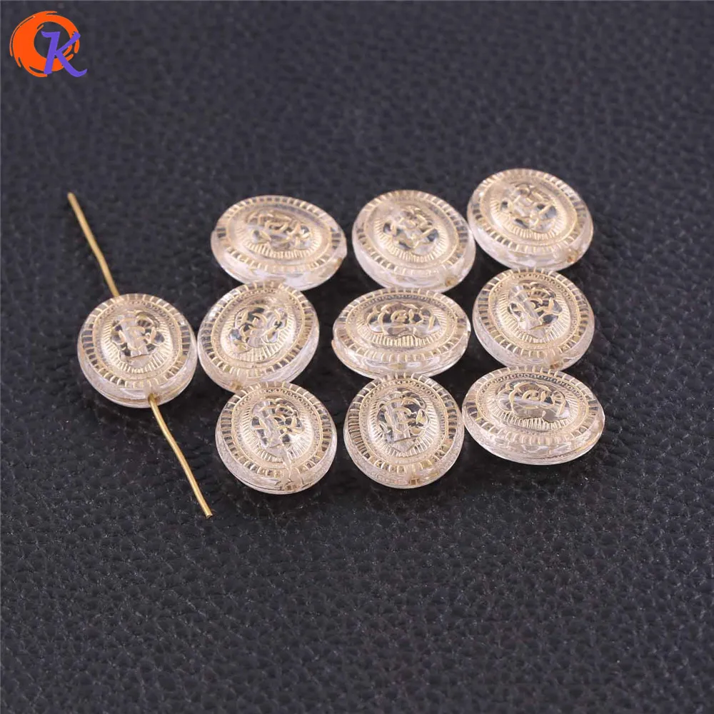 

Cordial Design 19x22mm 270pcs/lot (Design As Shown) Clear With Antique Oval Shape Acrylic Beads For Hand Made Making