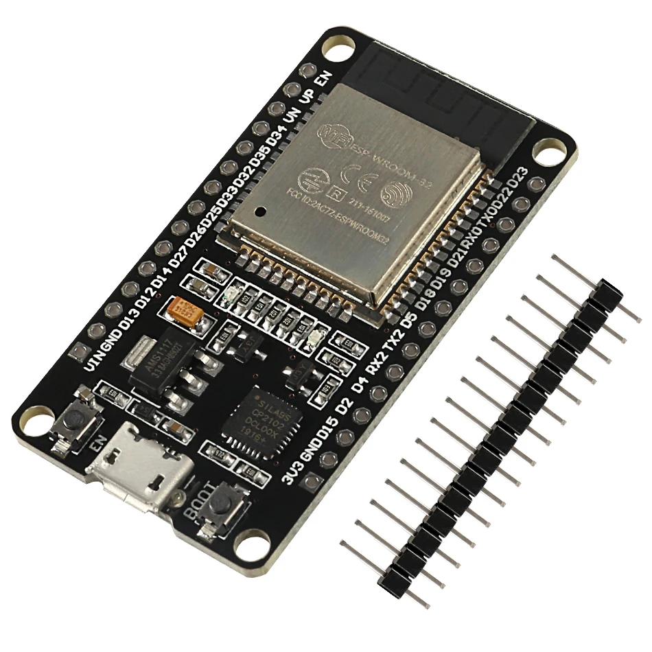 ESP32 макетная плата 2,4 ГГц двухрежимный WiFi+ Bluetooth двухъядерный ESP32s антенный модуль плата для Arduino IDE