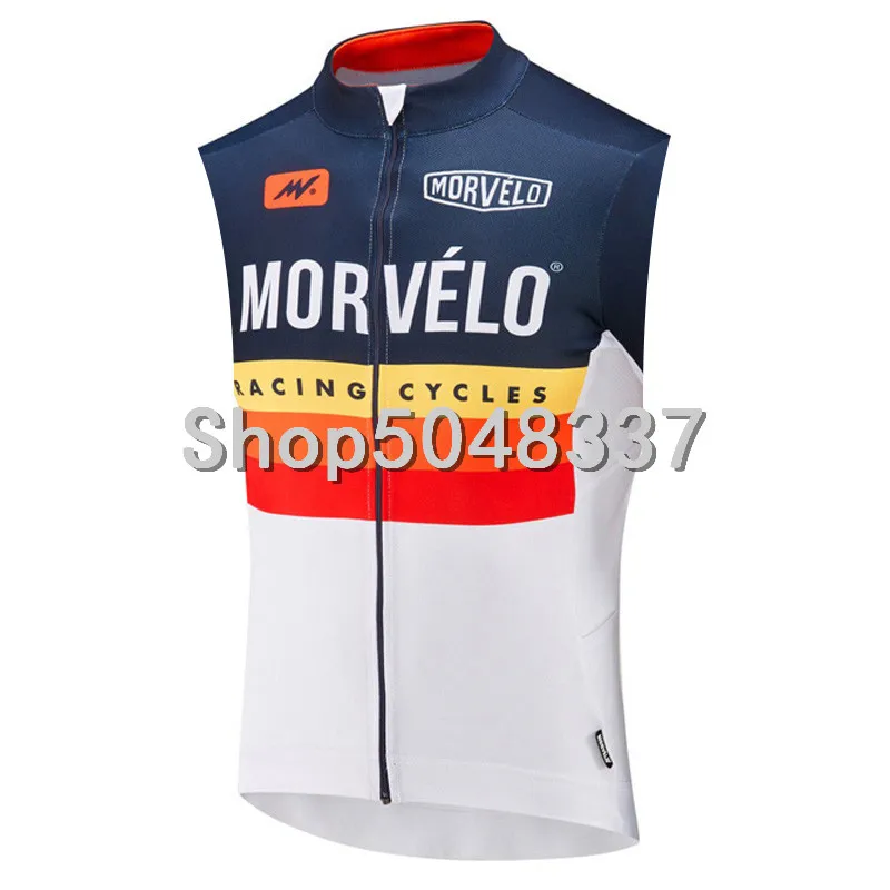 Morvelo велосипедная рубашка без рукавов Джерси велосипедная одежда Мужская спортивная одежда для велоспорта жилет Ropa Ciclismo Hombre