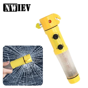 

NWIEV 1X Car safety hammer Multifunction escape tool For Hyundai Creta Tucson BMW X5 E53 VW Golf 4 7 5 Tiguan Kia Rio Sportage 2