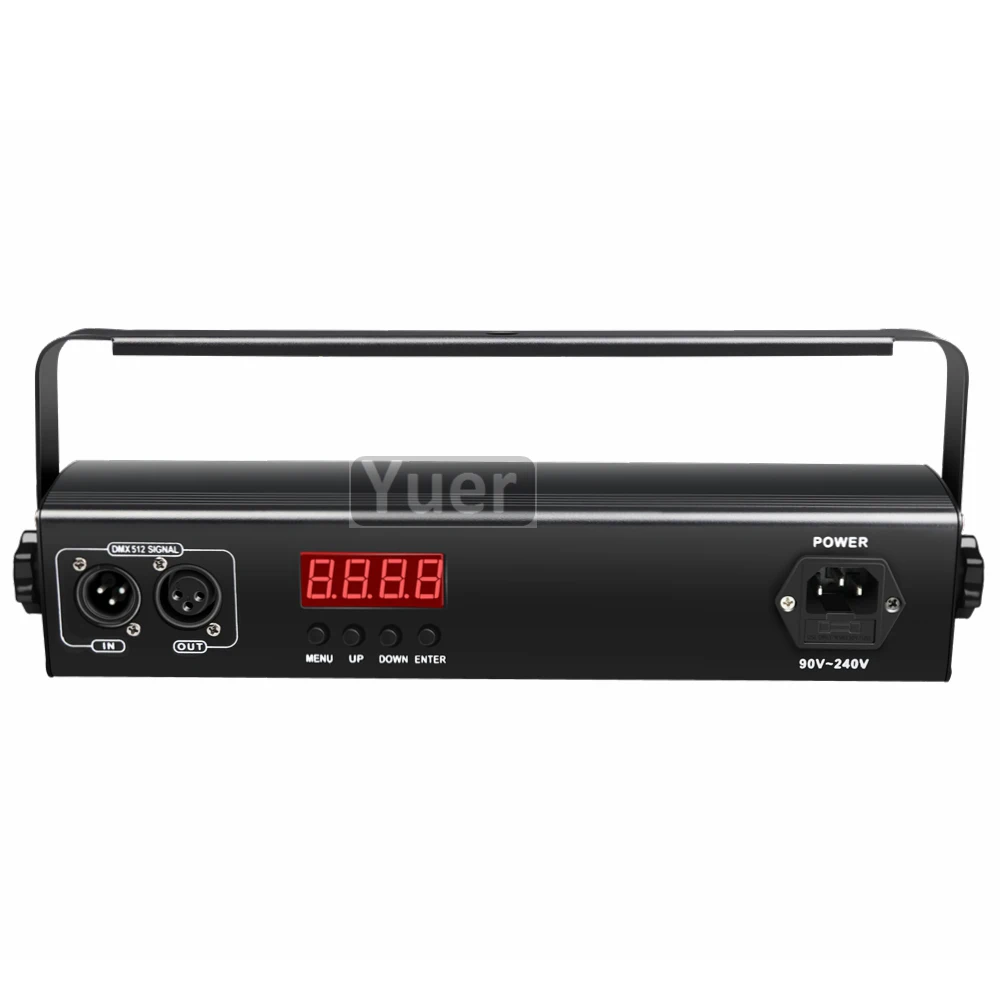 Светодиодный сценический стробоскоп RGB 3 в 1 10 шт./лот 308 шт. DMX512 8/11/каналов