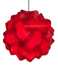 2016 NEW Arrival 5 colors 28-30cm 30pcs IQ Puzzle Creative Jigsaw Bar Decor Light Lamp Shade Lampshade Design Decoration