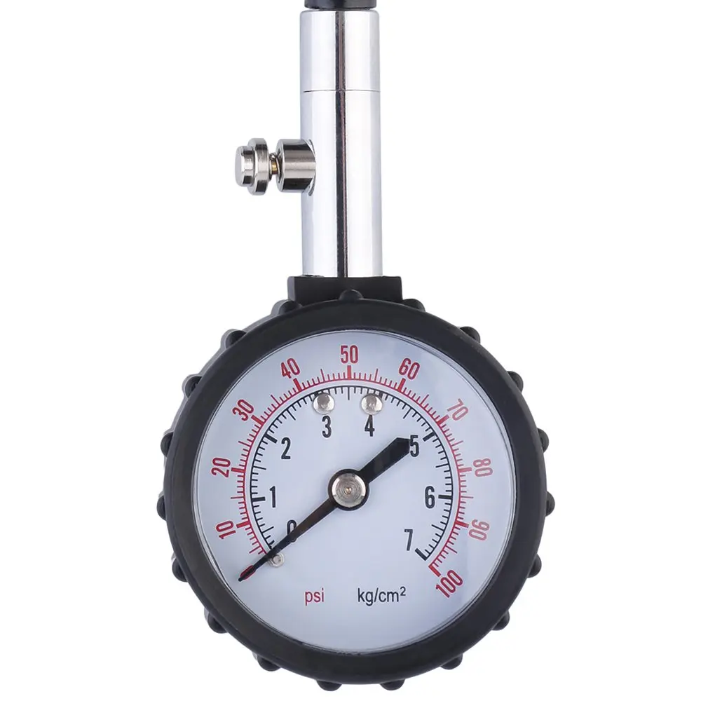 Tire Pressure Meter Gauge 0 100PSI Auto Car Bike Motor Tyre Air