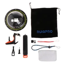 Diving Dome Port Waterproof Housing Case Cover For GoPro Hero 5/6 Camera Trigger Diving Dome Port Waterproof Housing Case Cover For GoPro Hero 5/6 Camera Trigger