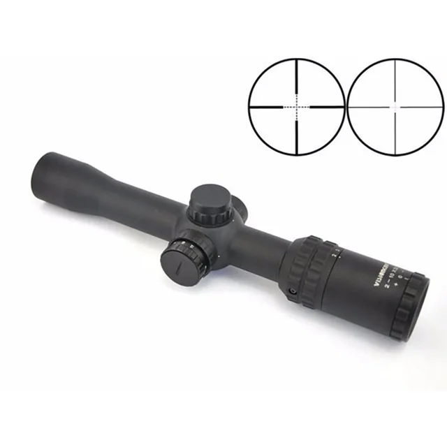 Best price at $162 Cheap Visionking 2-10x32 Wide Angle FFP Tactical Rifle Scope Waterproof Military Riflescope Mil-Dot AR15 Hunting Rifle Scopes