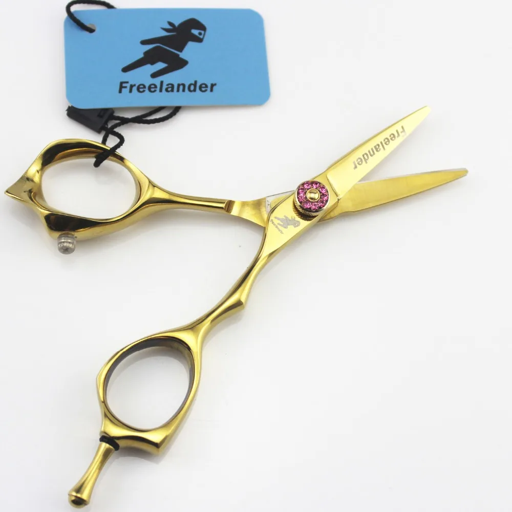4.0 inch gold hairdressing scissors bangs shears eyebrows scissors