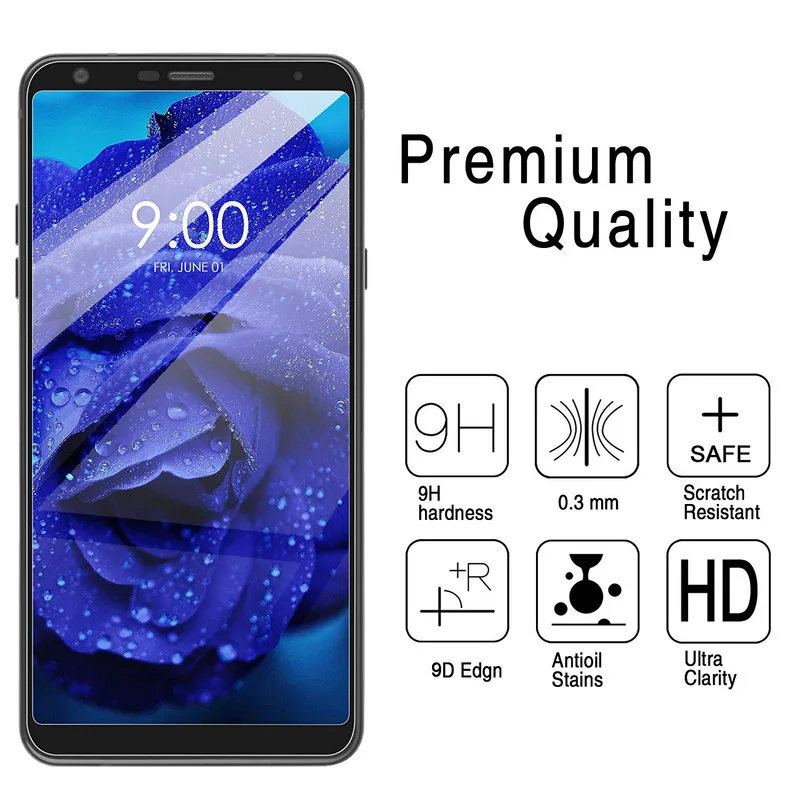 2 шт. 3D закаленное стекло для LG Stylo 5 Stylo5 полное покрытие экрана Защитная пленка