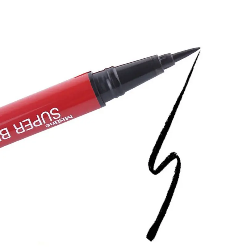Ultimate жидкая подводка длительное Водонепроницаемый карандаш Карандаш для глаз Pen Хороший макияж черный косметические средства