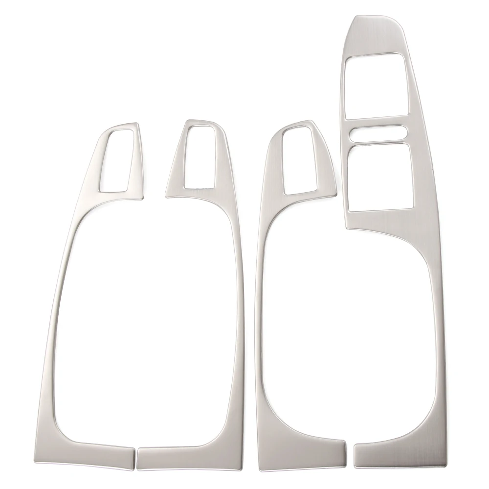 Stainless steel armrest panel trim decoration frame For Volkswagen vw Jetta MK6,car accessories