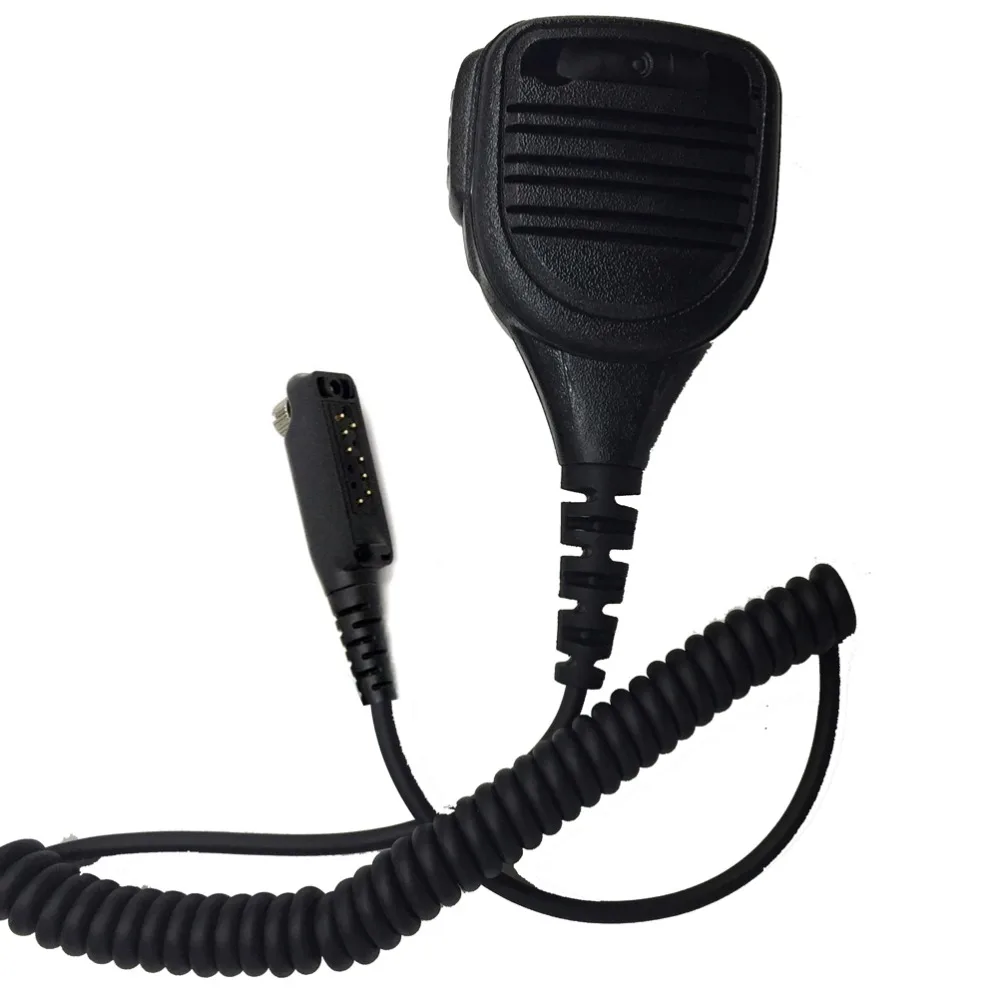 High Quality IP54 Waterproof Handheld Speaker Microphone Mic. For Motorola Walkie Talkie Sepura