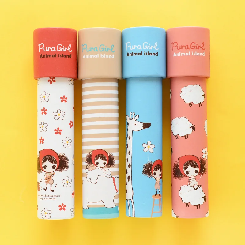 1PC Cartoon Magic Rotating Kaleidoscope Montessori Toy Children'S Educational Classic Toys Christmas Gifts Brinquedos Juguetes