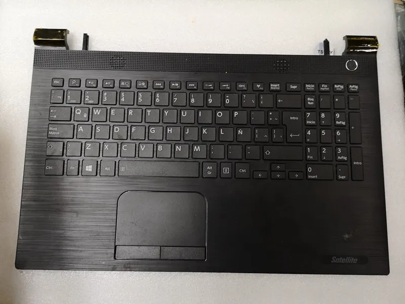 

NEW FOR Toshiba Satellite C55-C C55D-C Palmrest & Spanish Keyboard TFQ4BBLQTA00 A000391900