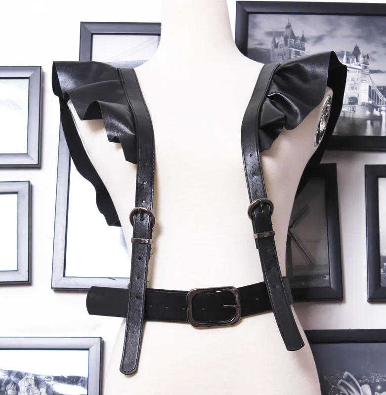 Buy Fashion runway women shoulder PU decorative belt