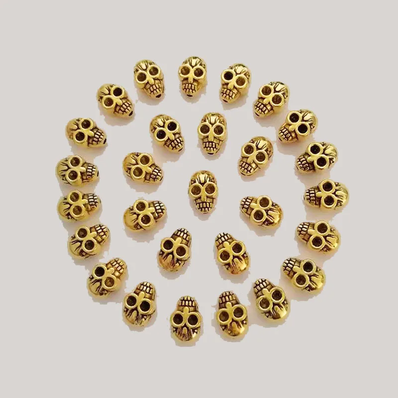 ZXZ-20pcs-Antique-Gold-Tone-Metal-Skull-Spacer-Beads-for-Bracelet-Jewelry-Making-Findings-11x8mm (1)
