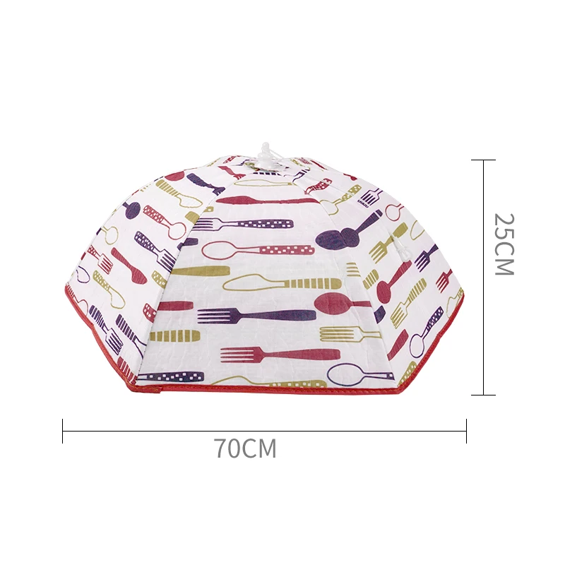 High Quality Folding Lid Cover Keep Foods Warm Vegetable Cover Container Aluminum Foil Dishes Heat-Insulation Kitchen Gadgets