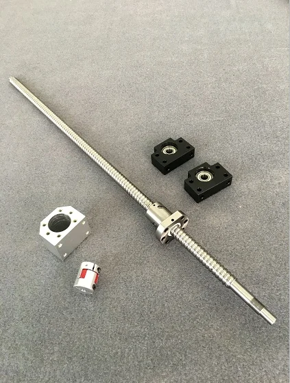 

SFU1605 - 1150mm Ball Screw + 1pc 1605 Nut Housing + 1 Set BK12 / BF12 Support + 1pc D25 L30 6.35x10mm Coupling