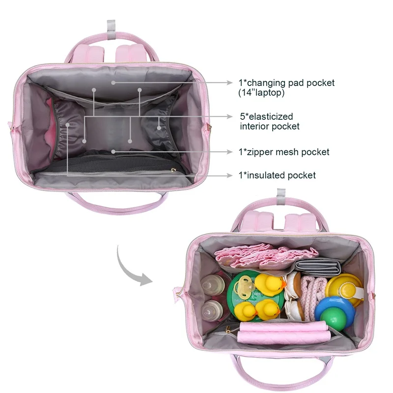 Mommore модный рюкзак для мам, для мам, для подгузников, большая вместительность, Детская сумка для мам, рюкзак для путешествий, сумка для кормления, для ухода за ребенком