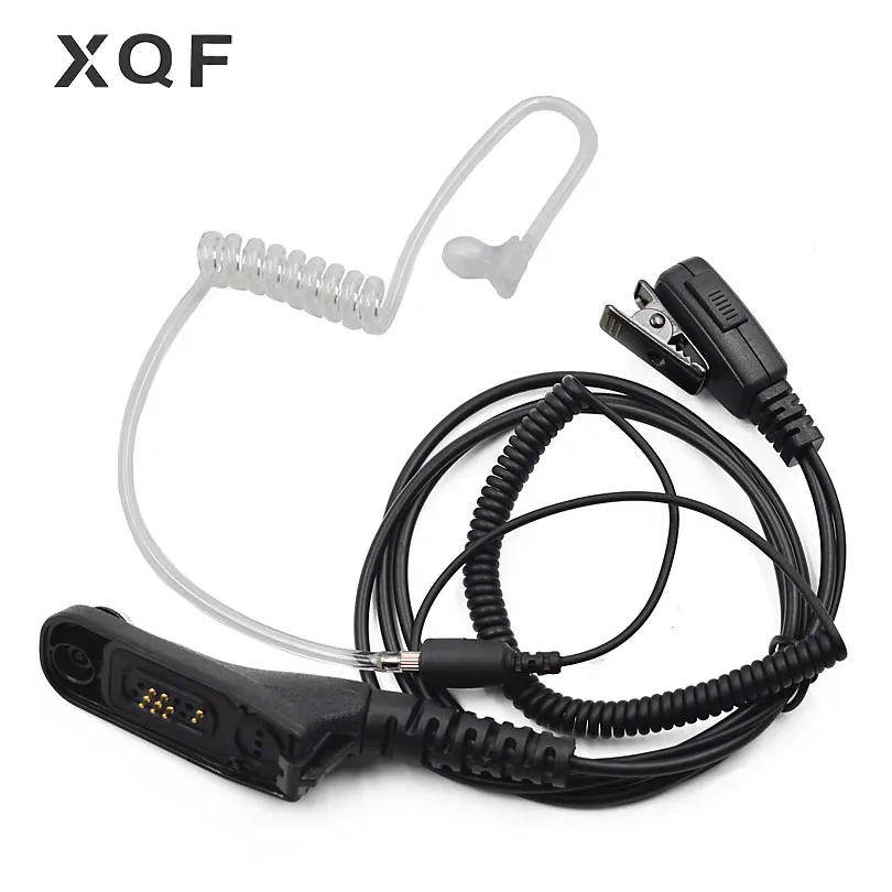 FBI Headset Earpiece PTT MIC for MOTOROLA DGP4150 DGP6150 APX2000 APX4000