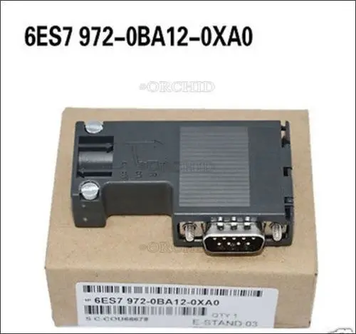 

New 1Pcs 6Es7972-0Ba12-0Xa0 6Es7 972 SI+ Profibus Bus Connector 90degree