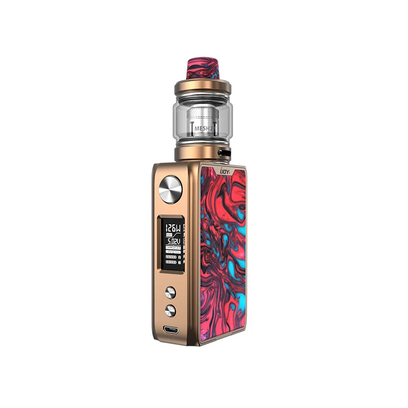 Электронные сигареты IJOY Shogun JR Kit 126 Вт встроенный аккумулятор боксмод вейп с баком
