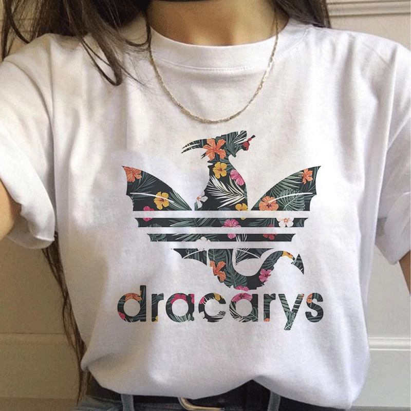 Летняя футболка Dracarys для мамы дракона, эстетическая Футболка Harajuku Khaleesi Camisetas dadragon Dragon Got, женские топы, одежда