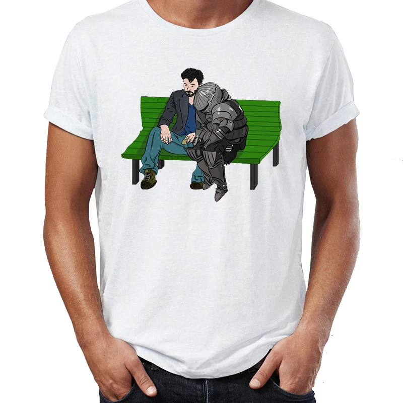 

Men's T Shirt Sad Boiz Keanu and The Onion Knight Awesome Artwork Printed Tee