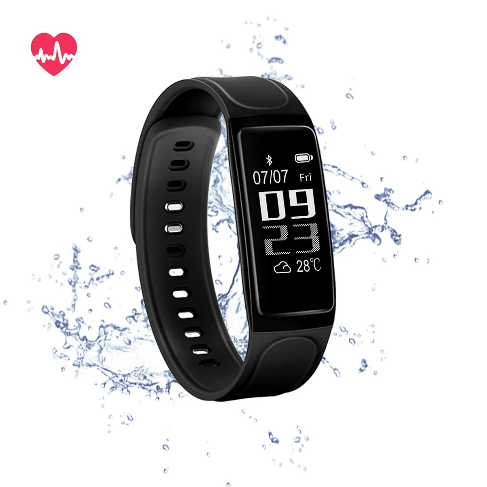 

C7S Women Men Bluetooth Android IOS Wristband Pedometer Sport Fitness Tracker Bracelet For Iphone Samsung 15J Drop Shipping
