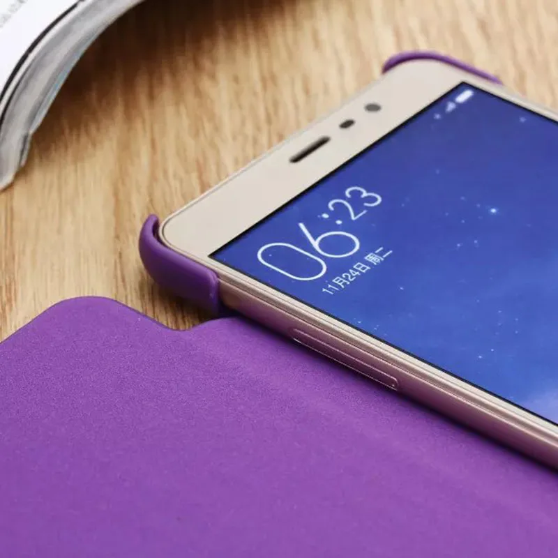 Флип чехол для Xiaomi Redmi Note 3 5 дюймов флип кожаный задняя крышка телефона s Pro|phone case for