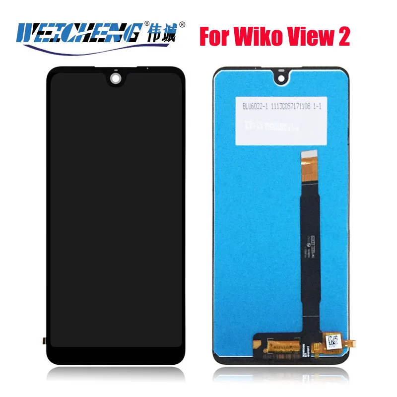 

For Wiko view 2 LCD Display Touch Digitizer Screen Glass Sensor Panel Assembly Free Tools