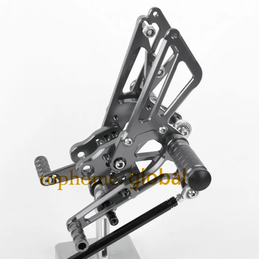 

CNC Motorcycle Parts Titanium Rearsets Foot Pegs Rear Set For KAWASAKI ZX14RZ/ZR1400 2006-2007 2008 2009 2010 2011 2012 2013