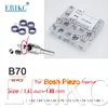 ERIKC B70 Gaskets Size 1.62-1.80mm Piezo Injector Nozzle Adjust Shims 50pcs Diesel Repair washer Parts for Bosch Pizeo Injection ► Photo 2/6