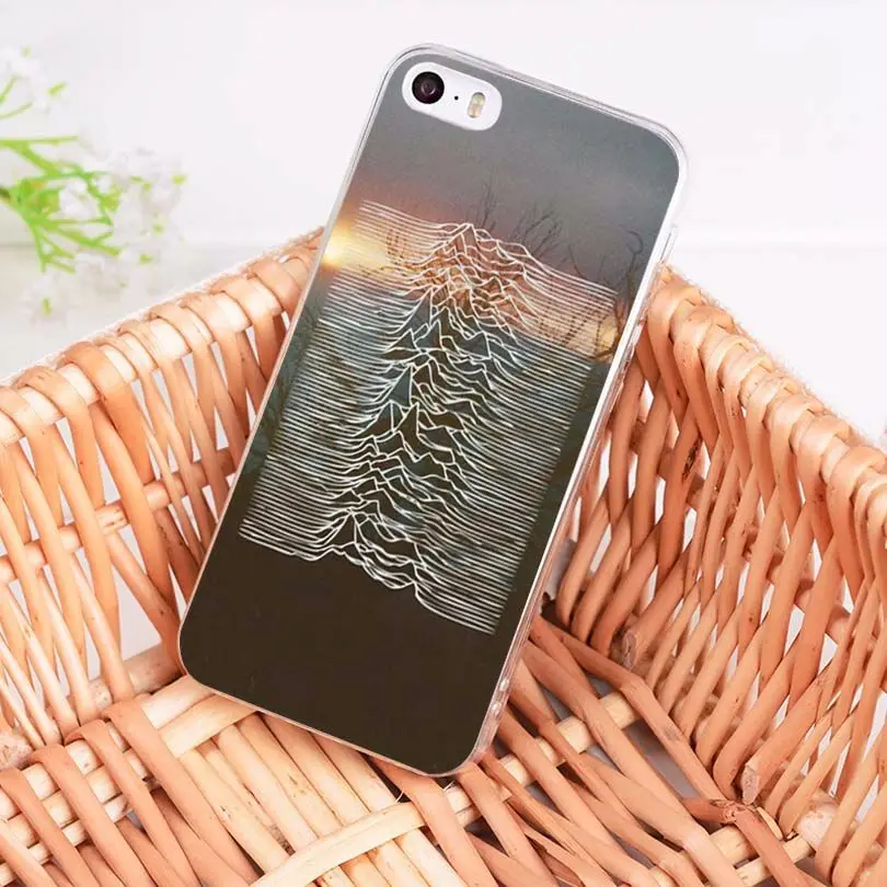 MaiYaCa joy division unknown pleasures прозрачный мягкий ТПУ чехол для телефона чехол для iPhone X 6s 7 7plus 8 8Plus 4S 5S 5C Чехол - Цвет: 7