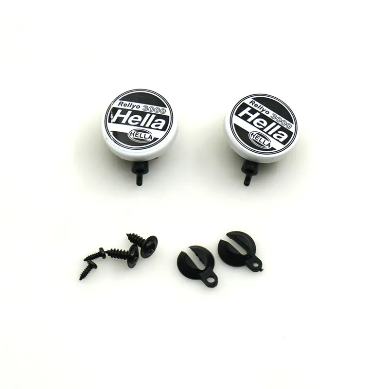 

New Arrivel RC Car Round LED Light Cover for 1:10 Tamiya HSP RC Car Axial SCX10 90046 D90 Traxxas TRX-4 RC Crawler