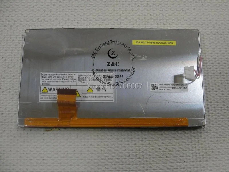 

LTA070B691A LTA070B690A Original A+grade 7 inch LCD Display Screen for Car GPS Navigation System