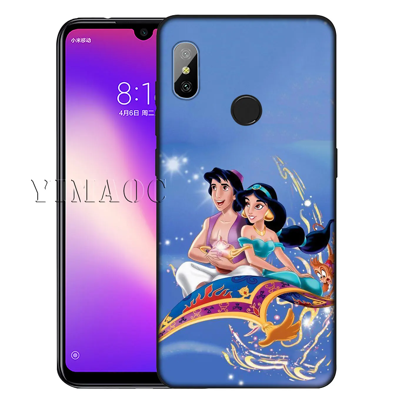 Мягкий силиконовый чехол YIMAOC для телефона Xiaomi Redmi K30 K20 8A 7A 6A 5A S2 GO Note 8 8T 7 5 6