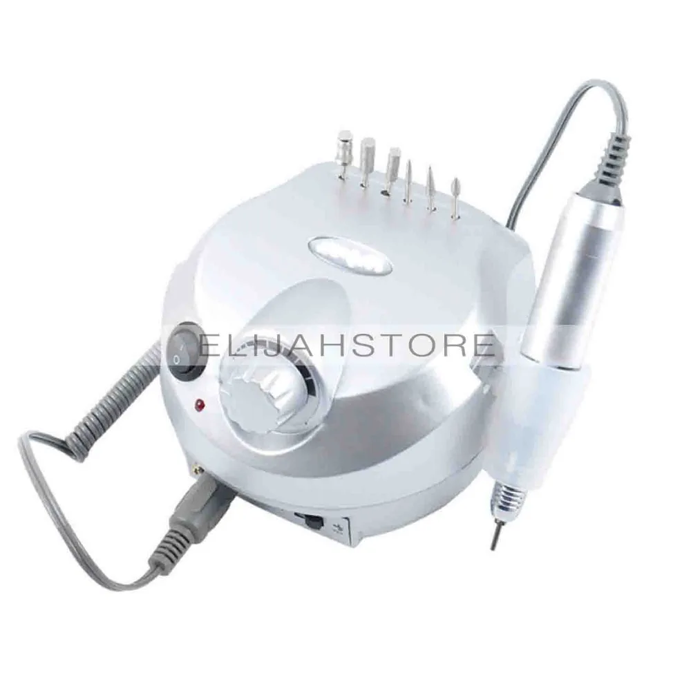 

Electric Nail Art Drill Machine Equipment Manicure Kit Tool Nail File Bit Sanding Band Accessory 220v EU and US Plug