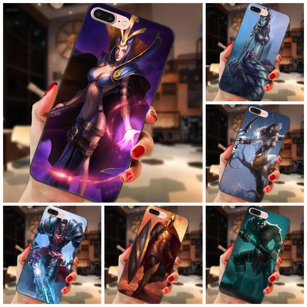 

TPU Mobile For Huawei Honor 5A 6A 6C 7A 7C 7X 8A 8C 8X 9 10 P8 P9 P10 P20 P30 Mini Lite Plus League Legends Lol
