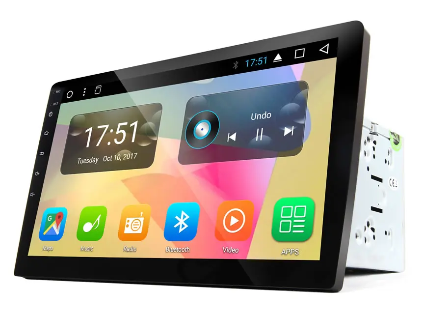 Discount 10.1" Octa Core 2GB RAM 32GB ROM Android 7.1 Nougat OS Double Din Car Navigation GPS 2 Din Car Multimedia Two Din Car Radio 2