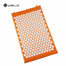 Горячая Распродажа, акупрессурный Массажер для всего тела, коврик для релаксации, шакти, подушка для йоги, акупунктурная подушка с кисточками, коврик для шакти