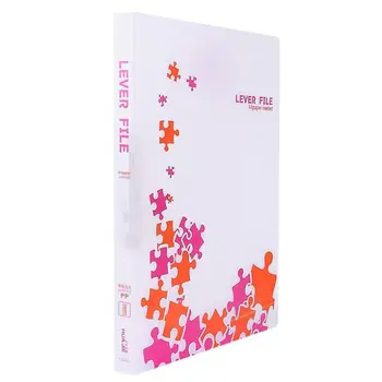 

New A4 Frosted Print Thickened Folders Single / Double Strong Clip File Binder Enterprise School Supplies Office Data Folder