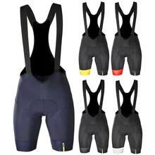 Новые мужские шорты для велоспорта Mavic 9D дышащие гелевые шорты на подтяжках одежда для велоспорта