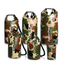 PVC 5L 10L 20L Outdoor Swimming Waterproof Dry Bag Storage For Man Women Swim Rafting Kayak Diving Floating multifunctional waterproof outdoor drift pvc storage bag yellow 20l