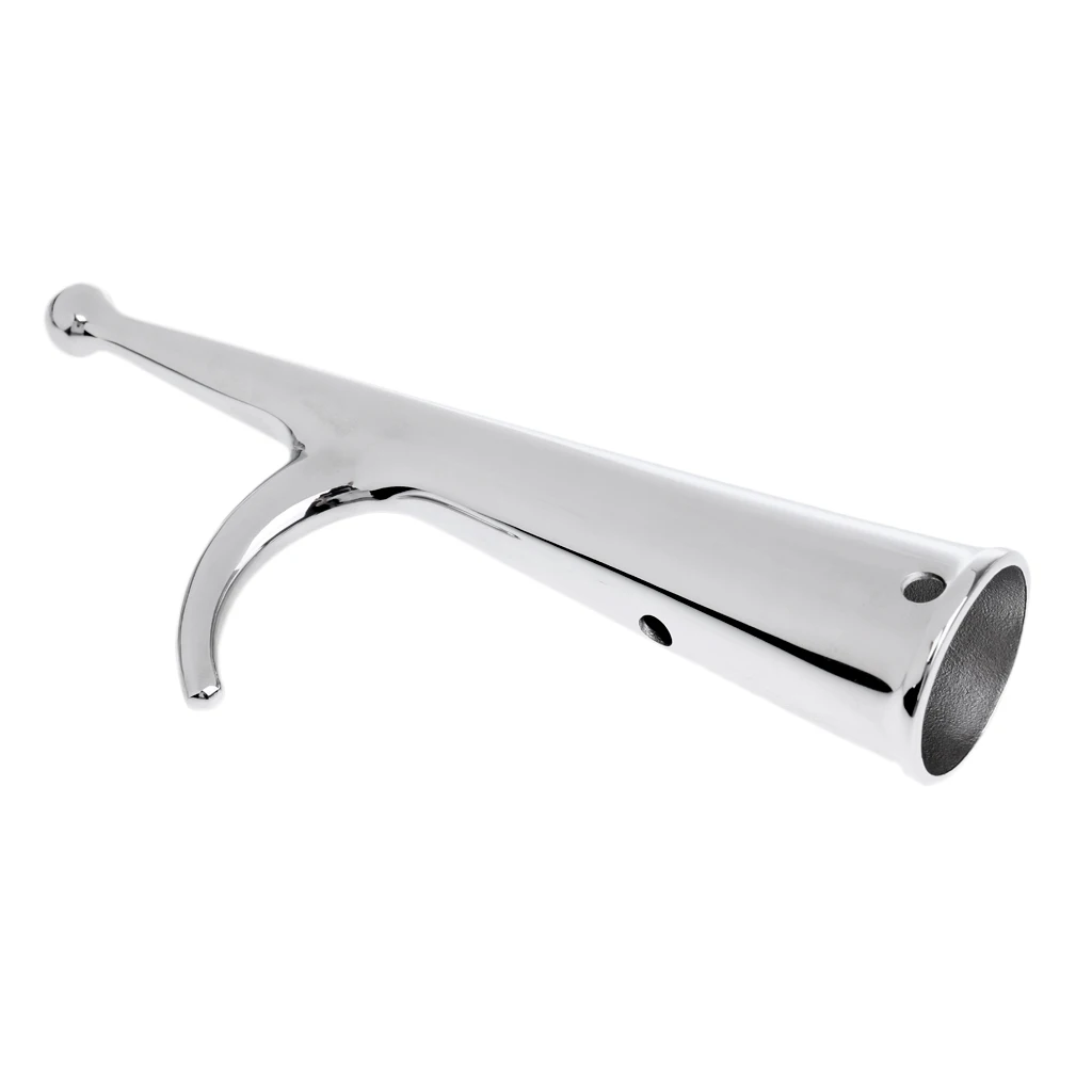 Heavy Duty Polished Replacement Boat Hook Marine Grade 316 Stainless Steel for Flatable Fishing Boat Kayak Canoe Accessories