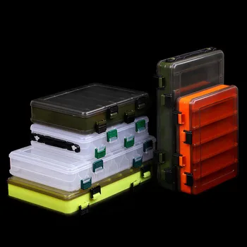 

WALK FISH Fishing Lure Box Double Sided Tackle Box Fishing Lure Egi Squid Jig Pesca Accessories Box Minnows Bait Fishing Tackle