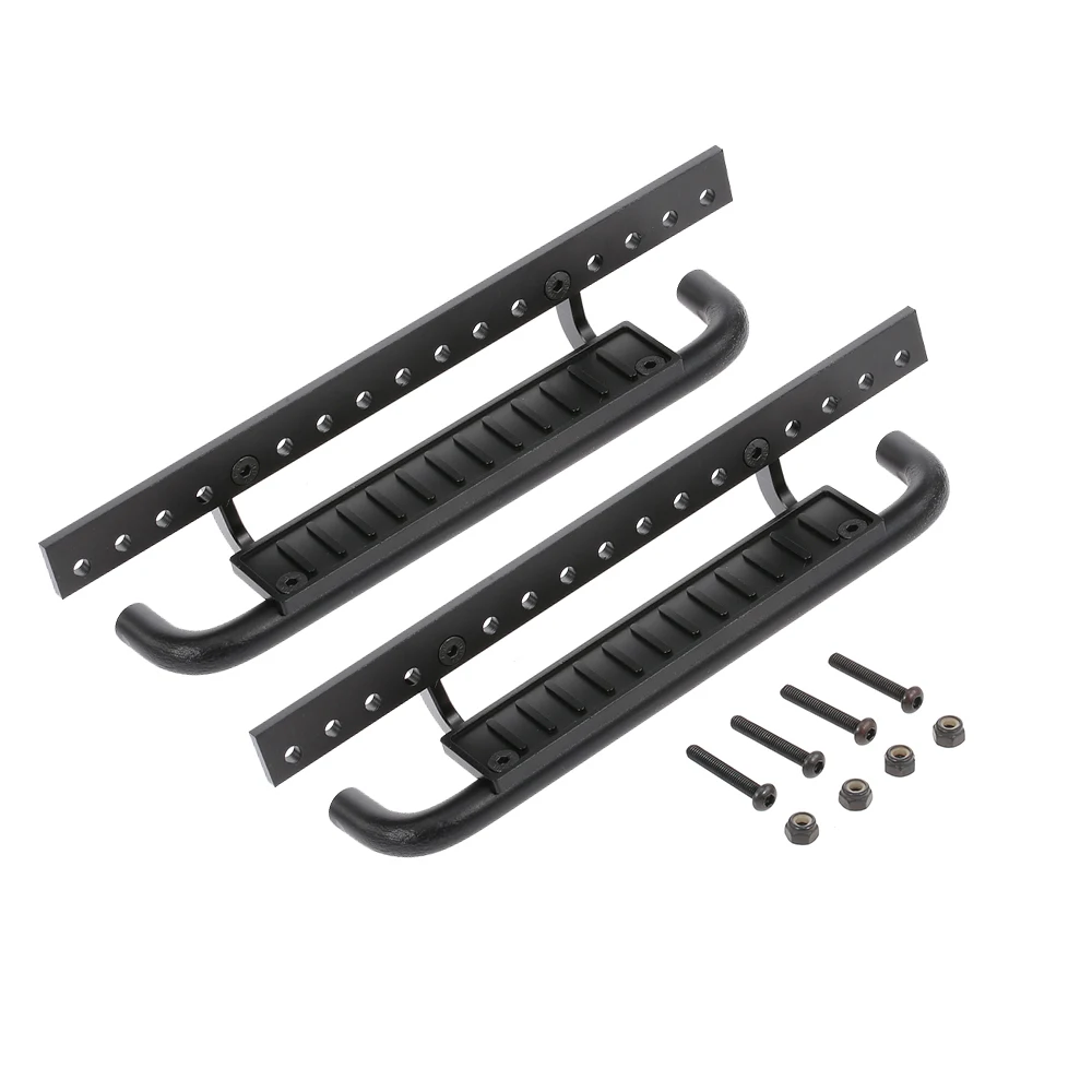 

2PCS RC Car Aluminum Alloy Metal Side Pedal for 1:10 RC4WD D90 RC Rock Crawler RC Cars