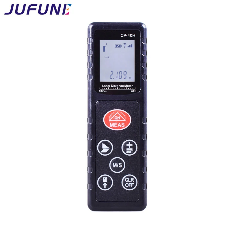 Лазерный мини измеритель расстояния Jufune цифровой ленты 40 м 60 80 100 м|mini laser distance
