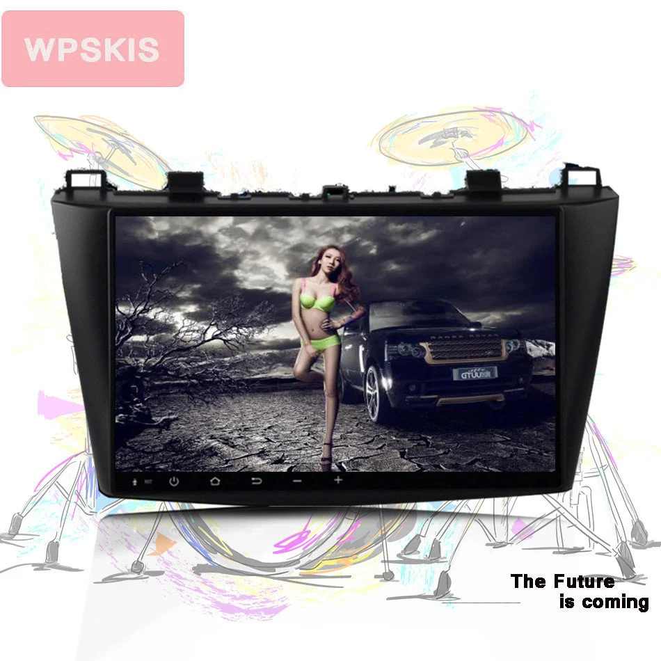 Android 10 0 4 + 128G 8 ядер IPS автомобильный DVD GPS для Mazda 3 Axela 2009 2010 2011 2012 WIFI Авторадио